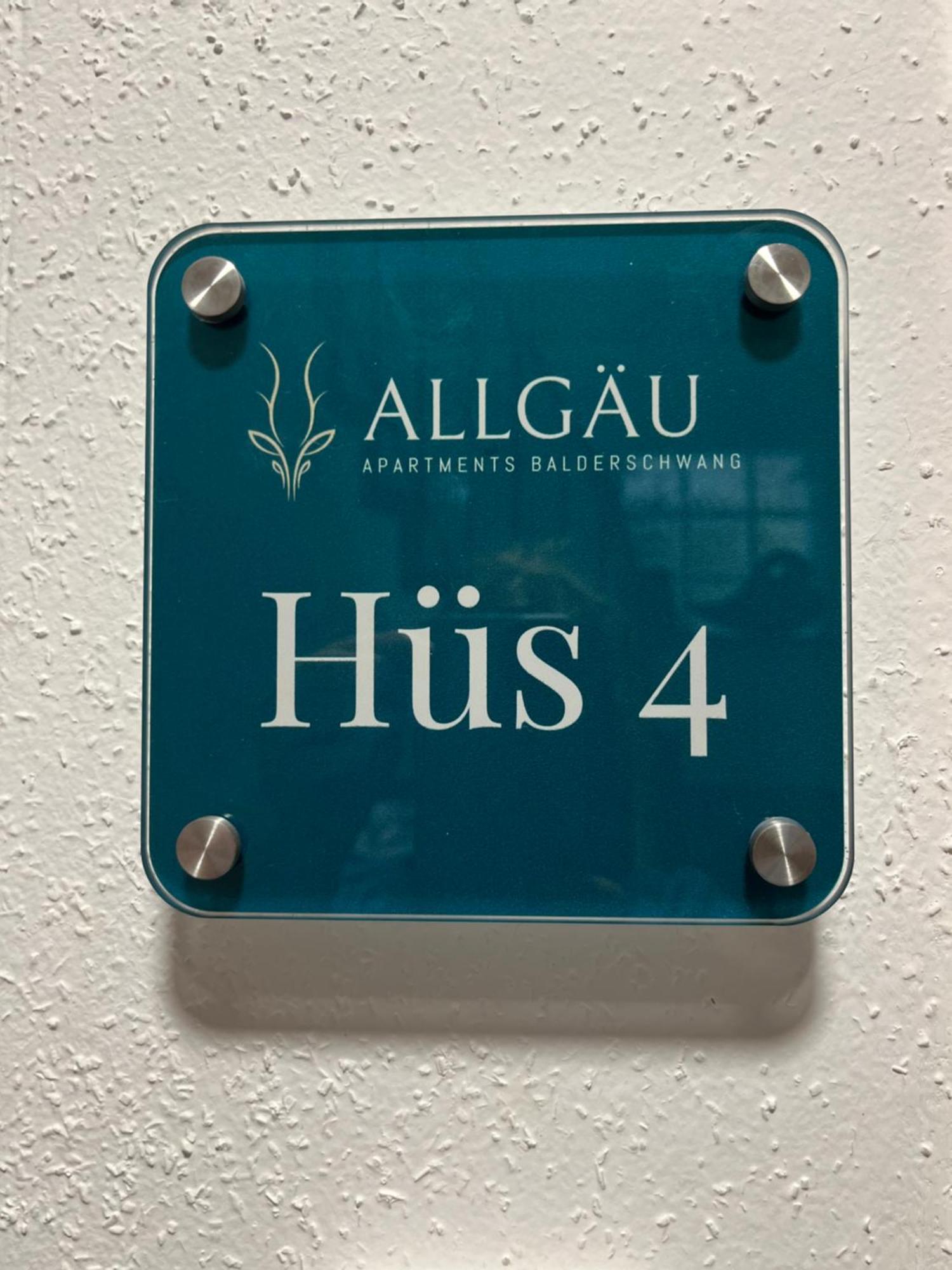 Allgaeu Apartments Hues 4 Ferienwohnung Mit Self-Checkin 巴尔德赫旺 外观 照片